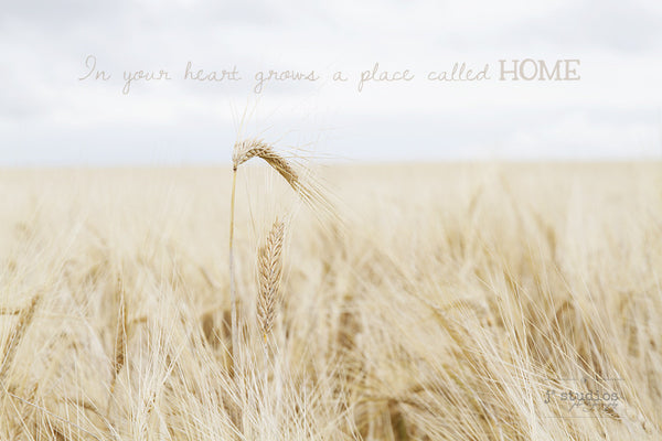 In Your Heart Grows a Place Called Home - Wanderlust art photography print